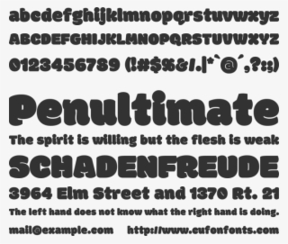 Modak Font Preview - Font Cooper Std Black