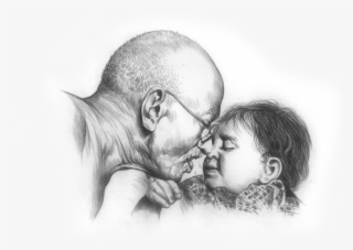 Mahatma Gandhi With Children