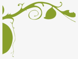 Planting Cliparts Border - Vines Vector Black And White