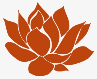 Orange Lotus Transparent Png