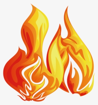 Flame Border Png - Llama Fuegos