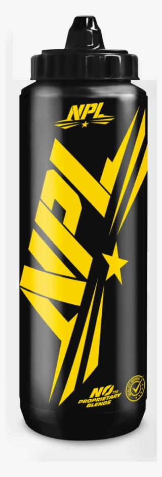 Black 1litre Water Bottle - Water Bottle
