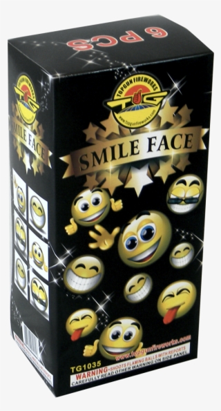 1 3/4″ Pattern Artillery Shells 6 Happy Smiley Faces - Peeps