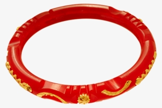 22k Yellow Gold Bangle Pola - Bangle