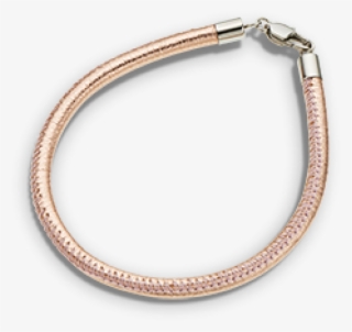 Rose Gold Fine Leather Bracelet - Bracelet