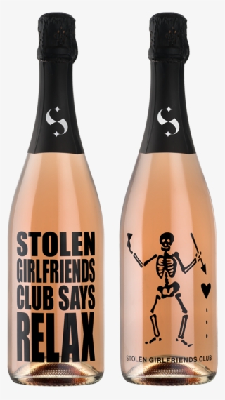 Mc X Stolen Sparkling Rosé - Stolen Girlfriends Club Says Relax