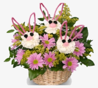 Easter Flower Clipart Basket - Easter