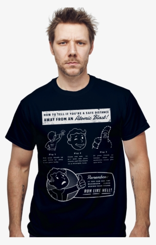 Atomic Blast Safety Instructions - How's The Josh T Shirts