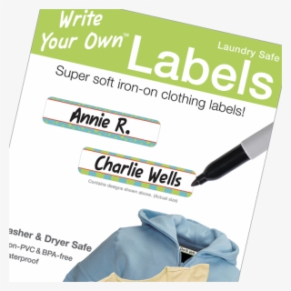 Write On Clothing Labels - Iron On Labels Laundry