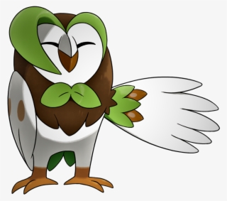 Grass And Flying Type By Pokemonsketchartist - Pokemon Coruja