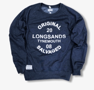 Navy Salvaged Sweatshirt - Glossary Icon