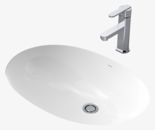 With Its Classic Elliptical Style, The Caravelle Under - Bathroom Sink