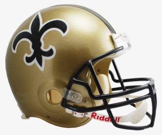New Orleans Saints Vsr4 Replica Throwback Helmet - New Orleans Saints Helmet