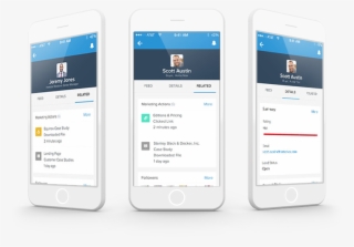 Salesforce Engage - Iphone