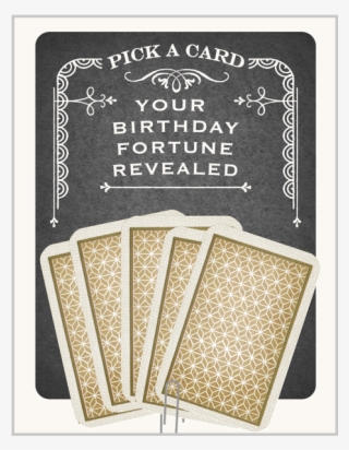 Birthday Fortune Card - Book Cover