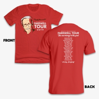 Marty Farewell Tour T-shirt Front And Back - Camisas De Equipos De La Nba