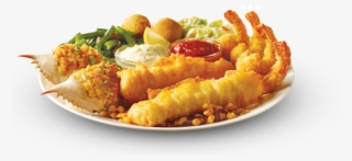 Veg-non Veg - Plate Of Food Png