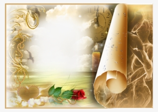 Photo Frame A Romantic Story - Romantic Photo Frames Png