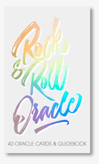 Rock N Roll Oracle Card Deck - Calligraphy
