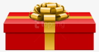 Free Png Red Gift Png Images Transparent - Red Gift Clipart