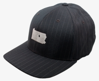 Black Pinstripe Collection Cap - Baseball Cap