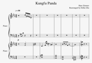 Kungfu Panda Sheet Music Composed By Hans Zimmer Rearranged - Diagram