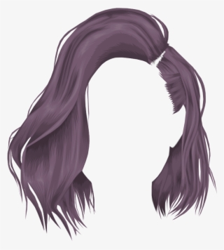 Purple Wig - Luiza - Lace Wig
