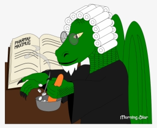 The Scales Of Justice, Crushing Big Pharma's Little - Cartoon