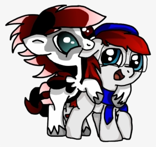 Phoenix, Biting, Brothers, Clothes, Cute, Duo, Ear - Cartoon