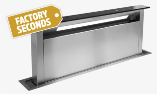 88cm Flush Mount Downdraft With Led Light Strip In - Victoria Branesti