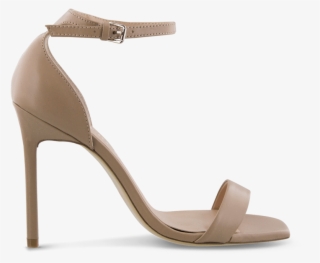 Sacha Skin Capretto Heels - Kahverengi Tek Bantli Ayakkabi