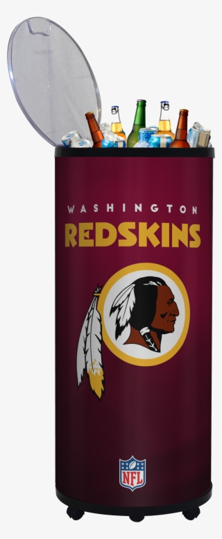 Washington Redskins 17" X 40" Beverage Ice Barrel Cooler - Washington Redskins