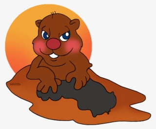 Groundhog Clipart Punxsutawney Phil - Groundhog Day Clip Art