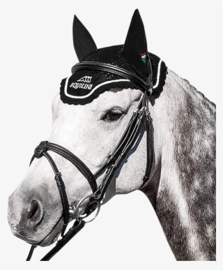 Fly Veil Outline By Equiline - Equiline Ear Bonnet