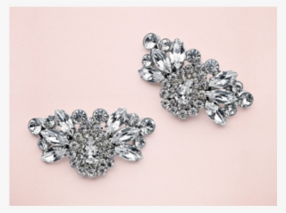 Graphic Royalty Free Download Myra Diamant Brooch Shoe - Earrings