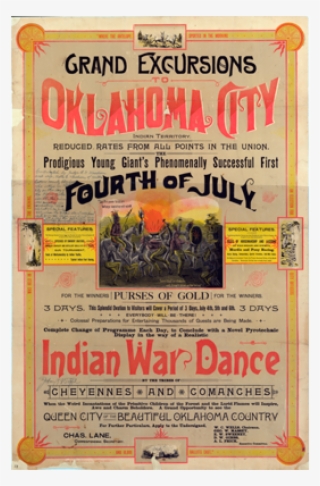 Promotional Posters Announcing Oklahoma City's Coming-out - Herbal