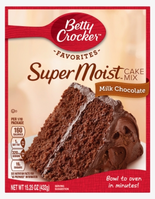 Betty Crocker Super Moist Milk Chocolate Cake Mix, - Betty Crocker Chocolate Cake Super Moist