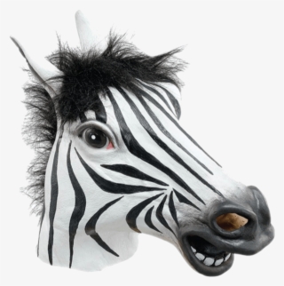 Rubber Zebra Mask