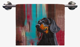 Dachshund Hand Towel - Dachshund