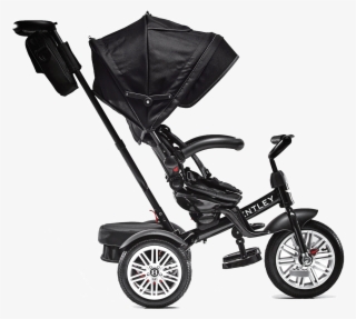 Extra-large Canopy Has 2 Positions And Is Made Of A - Bentley 6 In 1 Stroller Trike