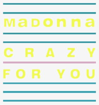 Crazy For You Logo - Electric Blue