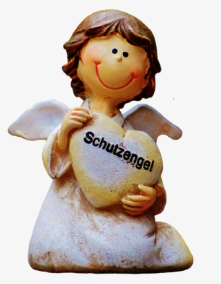 Guardian Angel Figure Cute - Schutzengel Figur