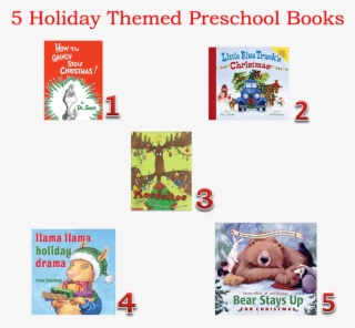 5 Holiday Books - Cartoon