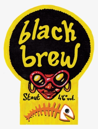 Etiqueta Black Brew - Poster