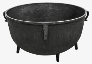 Waxed Stew Pot, 18 Gal - Cast Iron Pot