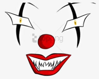 Free Png Evil Clown Eyes Transparent Png Image With - Evil Face Transparent Background