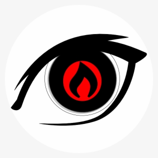 Small - Eye On Fire Clip Art