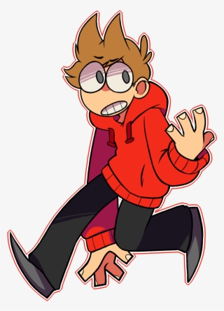 Confused Person Clip Art - Tord Transparent Fanart Eddsworld