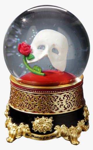 Phantom Of The Opera Snow Globe Music Box
