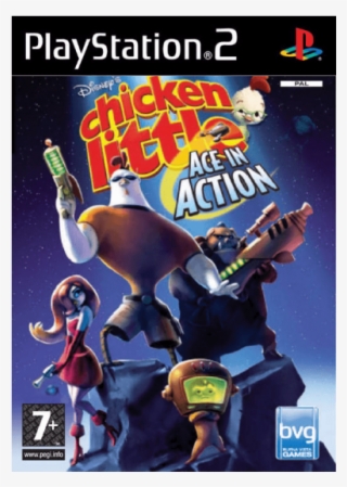 Disneys Chicken Little Ace In Action [ps2, Английская - Chicken Little Ace In Action Wii
